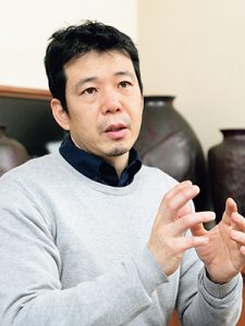 大久保鋳物 五代晴雲 原 惣右ェ門工房 鋳工 原 聡 氏
