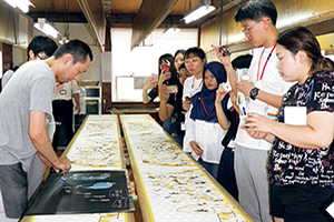 株式会社青柳 工房見学