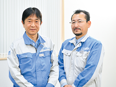エヌ・エス・エス株式会社 設計技術部 部長 山田 雅人 氏 ISO推進事務局 局長 野澤 聡史 氏