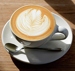 Taibow! Coffee & gelato soft ラテアート