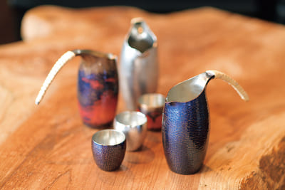 酒器3種 ちろり ぐい吞み