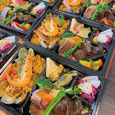 日替りで提供する「至福のシェフ厳選弁当」。