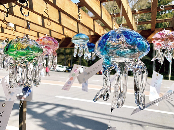 水琴窟の音色 くらげ風鈴