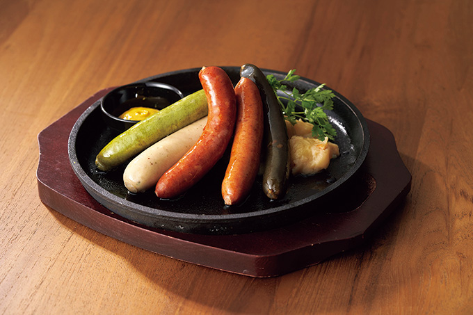 美味しそうなソーセージのイメージ画像