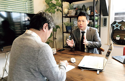 取引先企業との様子2