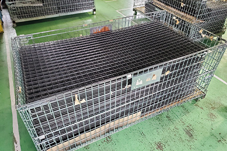 ステンレスメッシュパネルといった、大型の製品