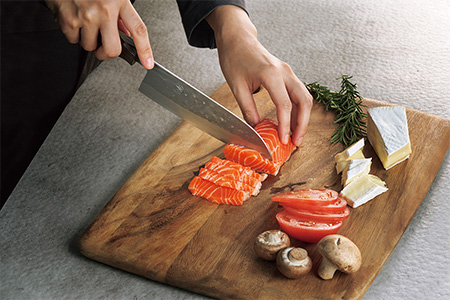 名栗 三徳包丁の画像