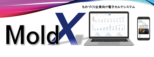 ものづくり企業向け電子カルテシステム MoldX