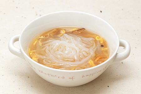 スープに入れて