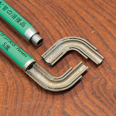 金属3Dプリンターで造形したサンプル