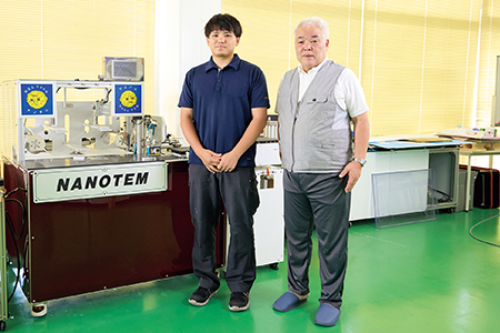 代表取締役 工学博士 髙田 篤 氏 取締役 髙田 大地 氏