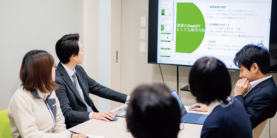 ミーティングの様子