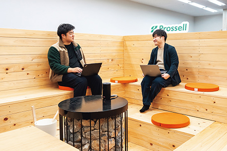 オフィス内部のスペース