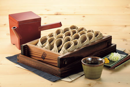 そばの盛り付けイメージ